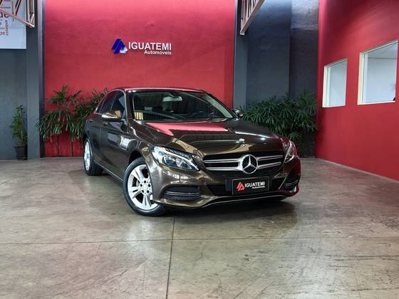MERCEDES-BENZ C 180 1.6 CGI EXCLUSIVE 16V TURBO GASOLINA 4P AUTOMÁTICO MERCEDES-BENZ C 180 1.6 CGI EXCLUSIVE 16V TURBO GASOLINA 4P AUTOMÁTICO